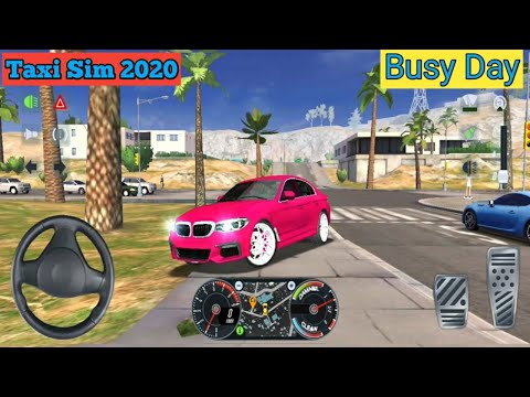 TAXI SIM 2020 🚖👮‍♂️!! BMW CITY UBER DRIVING !! Car Games for Android & ios