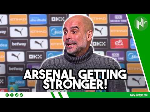 Arsenal SO strong, STRONGER & STRONGER! | Pep Guardiola | Man City v Brighton