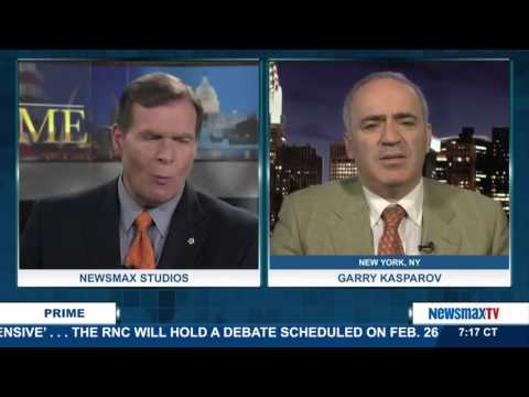 Newsmax Prime | Garry Kasparaov talks about why Vladimir Putin will do anything to retain power