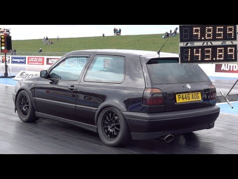Street Sleeper - VW Mk3 Golf - 1/4 Mile 9.85 @ 143mph