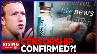 Mark Zuckerberg Admits Feds Asked Facebook to Censor True COVID Information