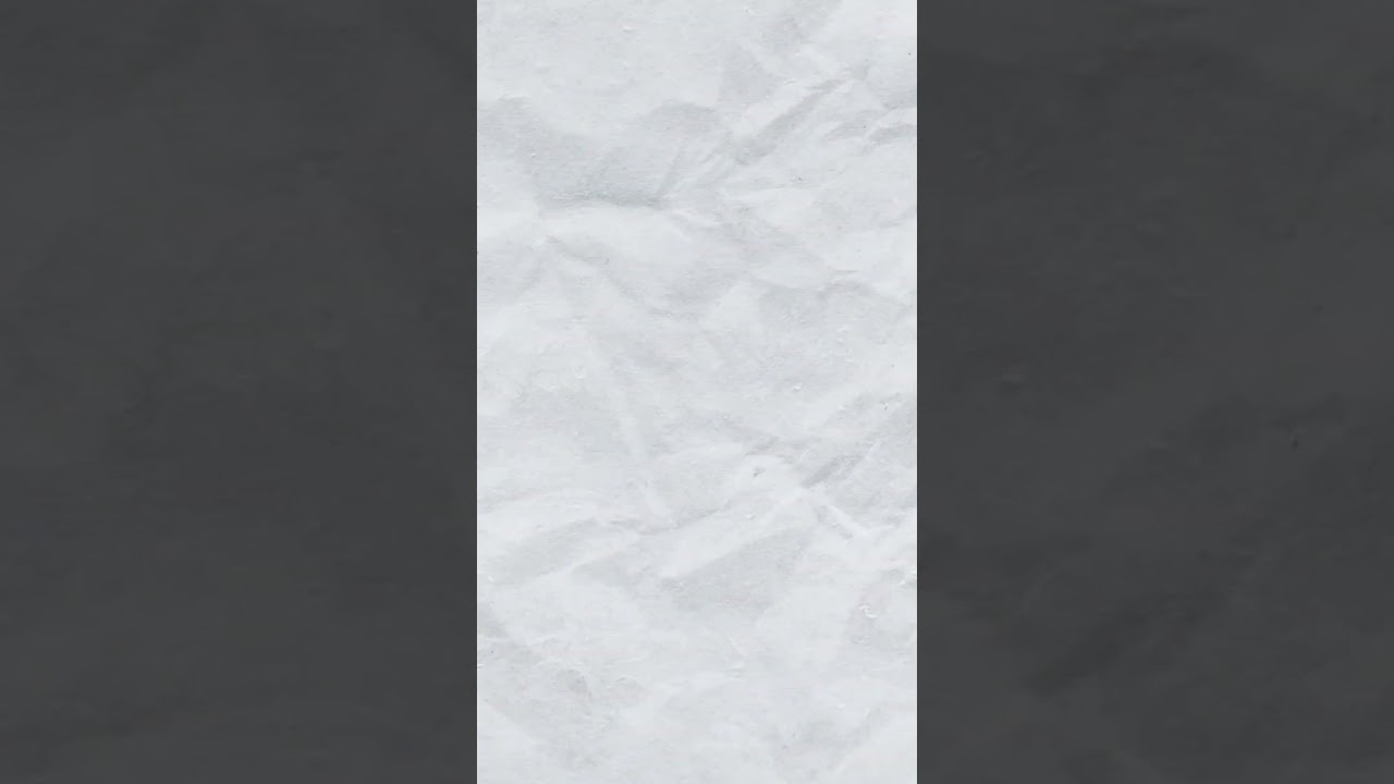 Crumpled White Paper Background