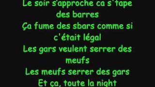 Sexion D&#39;Assaut   Wati By Night +paroles