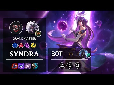 Syndra Bot vs Aphelios - EUW Grandmaster Patch 10.19