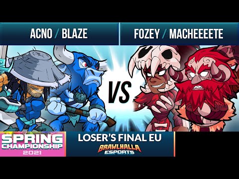 Acno & Blaze vs Fozey & Macheeeete - Loser's Final - Spring Championship 2021 - EU 2v2