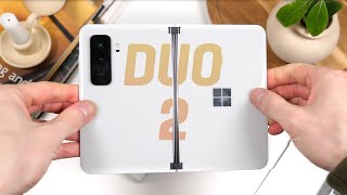 My Thoughts On Microsoft Surface Duo 2 in 2022 - Review Hands On and Flaws