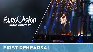Eneda Tarifa - Fairytale (Albania) First Rehearsal