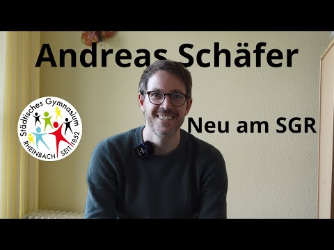 Neu am SGR: Andreas Schäfer | Städtisches Gymnasium Rheinbach