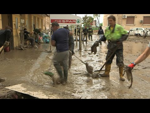 Shops and homes devastated by floods in Italy's Ventimiglia | AFP