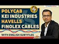 Polycab vs KEI Industries vs Havells vs Finolex Cables | Analysing the Cables and Wires Segment