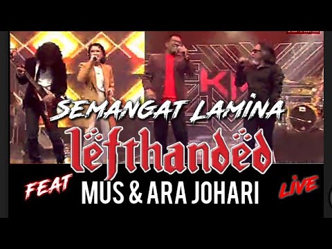 MANTAP!!...Ara Johari, Mus & Lefthanded bergabung "Semangat Lamina" live Konsert Minggu Ini..