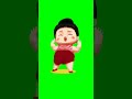 Green Screen Kartun Joget Lucu