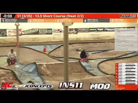 Friday Seeding - JConcepts 2021 Fall Indoor Nationals - Hoosier RC HobbyPlex - MOD LIVE COVERAGE