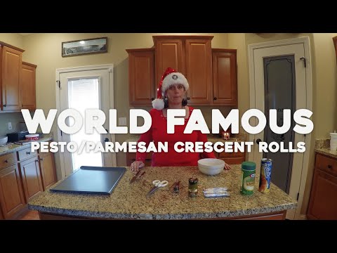 Recipe of the Day - Pesto/Parmesan Rolls | 98.7 WNNS - Fresh Variety