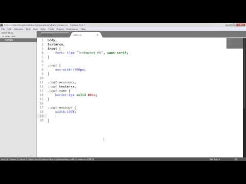 Node js Real Time Chat Design Part 2 7