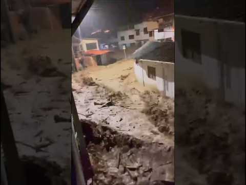 March 9, 2026 — Flash floods in Zaruma, El Oro Province, Ecuador