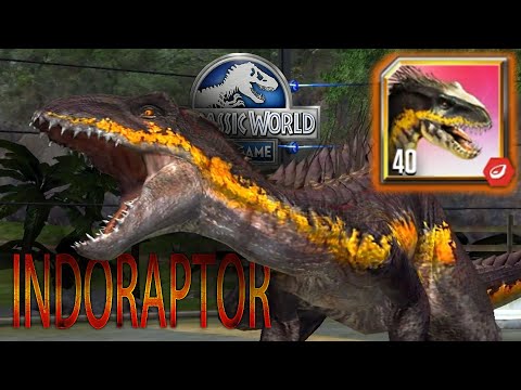 INDORAPTOR MAX | Super Hybrid SDNA | Jurassic World The Game | JWTG