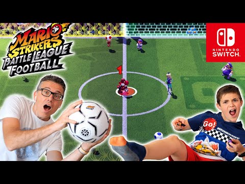 SUPER MARIO CALCIO su Nintendo Switch: SFIDA PAZZA a Strikers Battle League Football