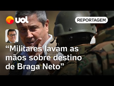 Militares lavam as mãos ao destino de Braga Netto