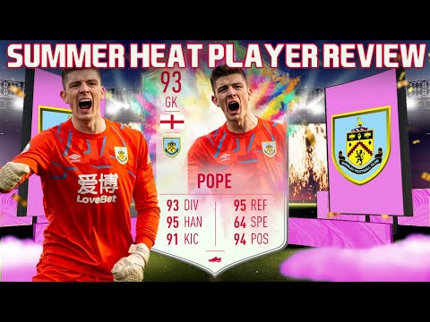 MORE THAN A SBC FODDER? 93 SUMMER HEAT POPE PLAYER REVIEW! FIFA 20 ULTIMATE TEAM
