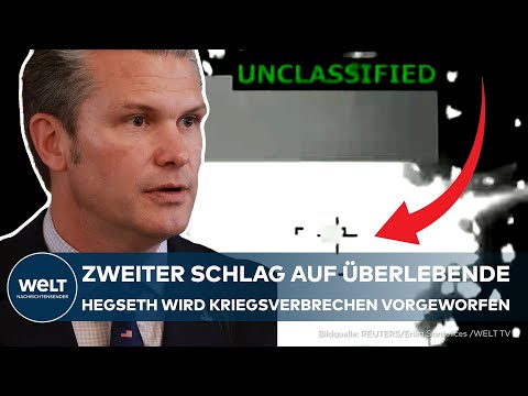 US-ANGRIFF IN DER KARIBIK: Pentagonchef Hegseth wegen mutmaßlichen Kriegsverbrechen unter Druck