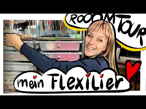 FINALLY!! My SUPER FLEXI Artist Studio - The ROOM TOUR ♥️ with FlexiSpot, IKEA, MUJI, BESTSELLER