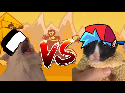 Ugh but it is Thurston Waffles vs Towel Cat (Friday Night Funkin - Ugh)