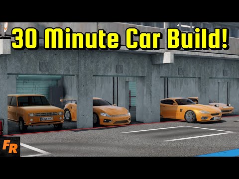 30 Minute Car Build Challenge - 90's Japanese Sports Cars - Automation/BeamNG Drive