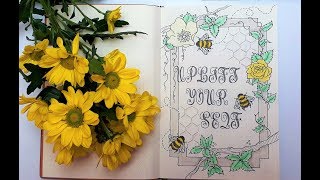 bullet journal 2018 setup ideas - ultimate motivational spread part 2
