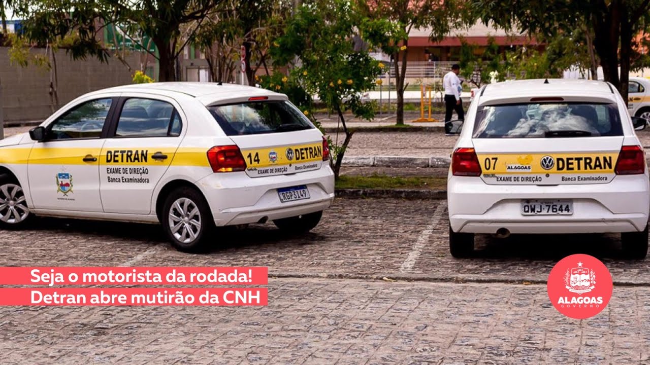 Seja o motorista da rodada. Detran abre mutirão da CNH