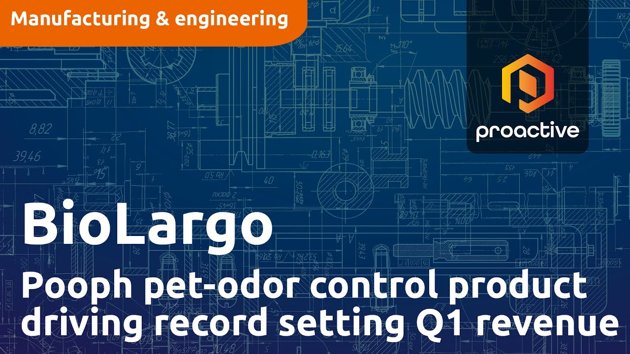 BioLargo shares how Pooph pet-odor control product has driven record setting first quarter revenue