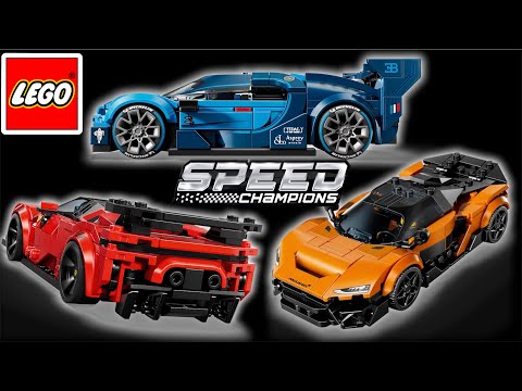 1st Impressions: Jan 2026 LEGO Speed Champions (Bugatti, McLaren, & Ferrari)