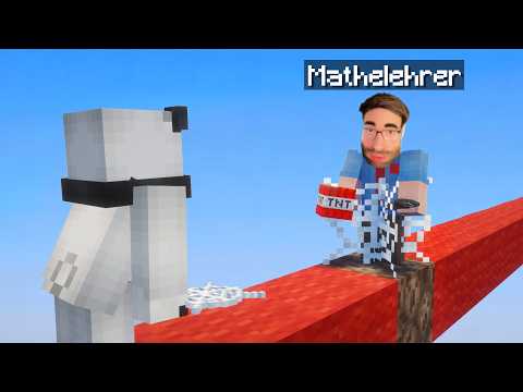 MINECRAFT MANHUNT gegen meinen MATHELEHRER... (Part 5)