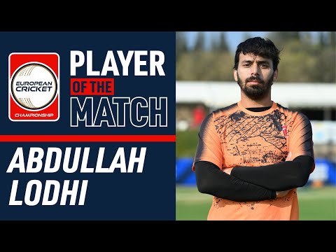 POTM A.Lodhi - Group 1, Match 15 - TUR vs BUL | ECC24 | 25 Sep 2024 | ECC24.015