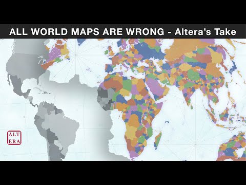 Atlas Altera's Take on All World Maps Are Wrong