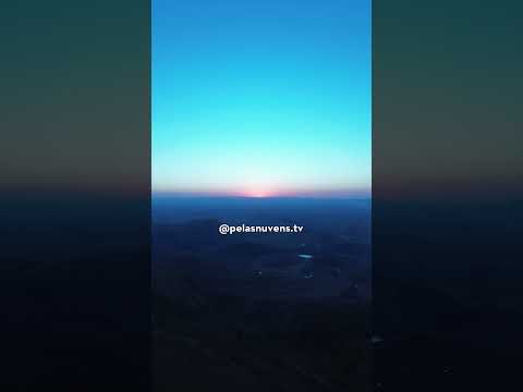 Vista panorâmica da Serra dos Bandeirantes, Bugre/MG. #minasgerais  #natureza #sunset