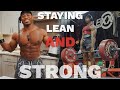 How I eat to stay lean AND strong, deadlift comeback | New Standards SZN 2 Ep. 10