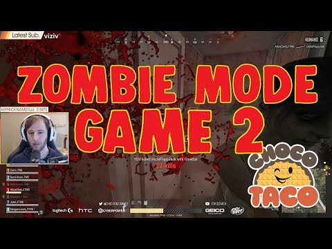 chocoTaco MOST FRAGS in PUBG Zombie Mode AGAIN - Game Recap 2 of 7