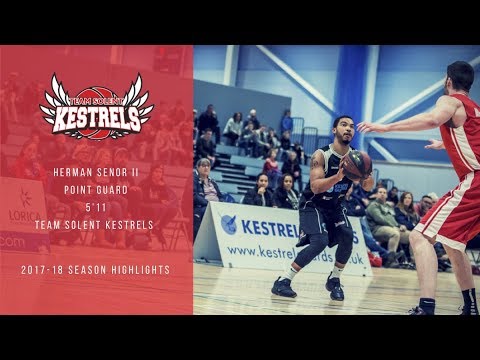 Herm Senor II - 2017/18 NBL D1 Season Highlights - Team Solent Kestrels