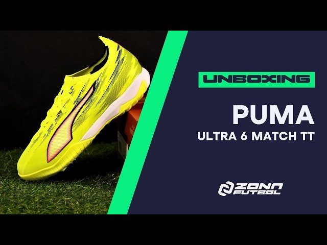 Vídeo relacionado con PUMA Botas de fútbol Ultra 6 Match TT Unisex 48, Heat Fire Black Glowing Red Orange