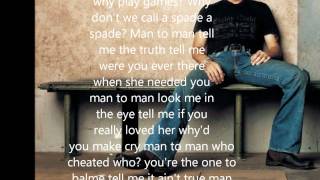 Man To Man with lyrics