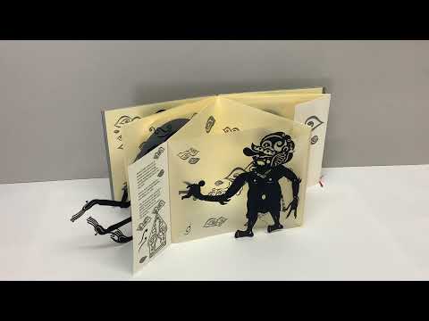 [Interactive Screen x Arduino LED] The ECLIPSE Javanese mythology | A Popup Book Digital Experience