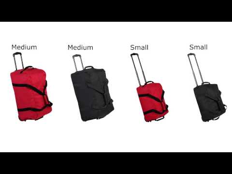 Сумка дорожная Members Holdall On Wheels Small 42 Red