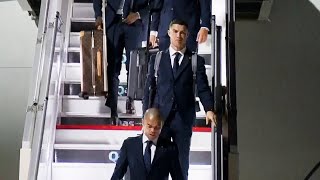 Cristiano Ronaldo arrives in Qatar! | Portugal squad arrive in Doha ahead of the 2022 FIFA World Cup