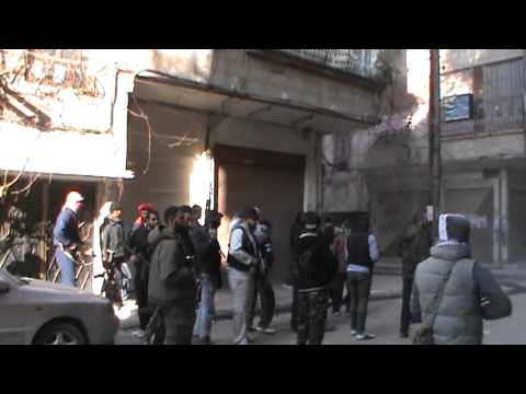 هجوم كتيبة صقور الجولان على مبنى الخالصة في مخيم اليرموك في مدينة دمشق ضمن معركة "تحرير مخيم اليرموك"