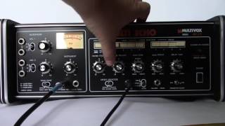Video thumbnail for MULTIVOX MX-312 Multi Space Echo Chamber Analog Tape Delay Roland RE-201 MX201 by keyboard resource