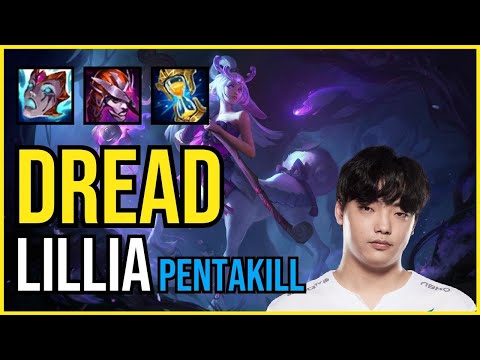 DREAD - LILLIA vs. PEANUT - GRAVES Jungle | KR CHALLENGER | PATCH 10.25 | PENTAKILL