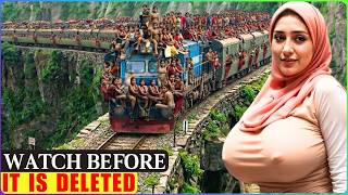 WORLD'S MOST IMPOSSIBLE PLACES to Catch a Train — Extreme Life They Don't Show You | 4K Documentary