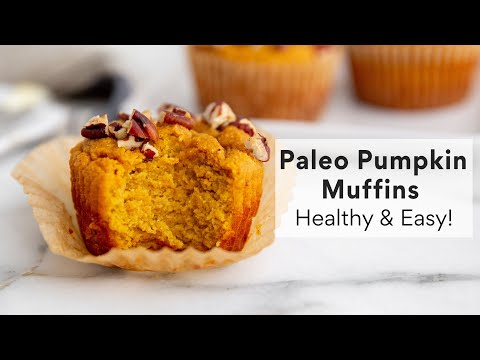 Best Paleo Pumpkin Muffins | Healthy & Easy!!