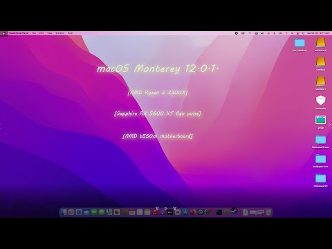 MacOS Monterey 12 0 1 [ AMD 3300X] [AMD RX5600XT]  [b550] [Hackintosh]